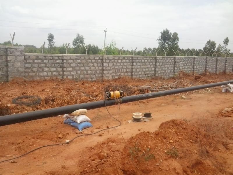 Pipeline weld joint testing on site